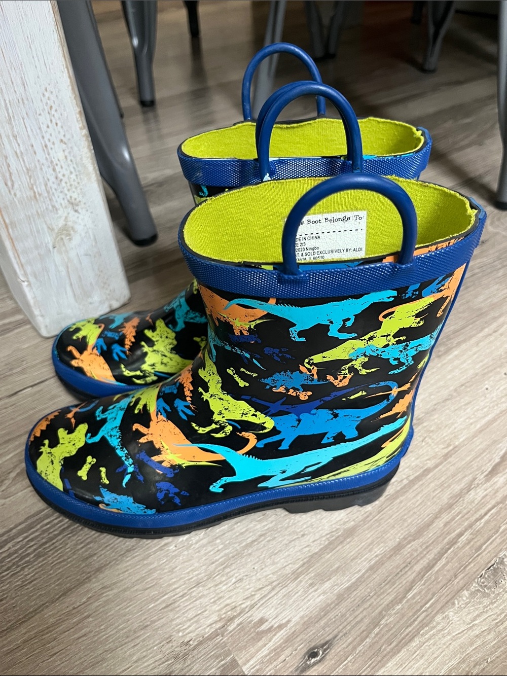 Lily & Dan rain boots/2-3